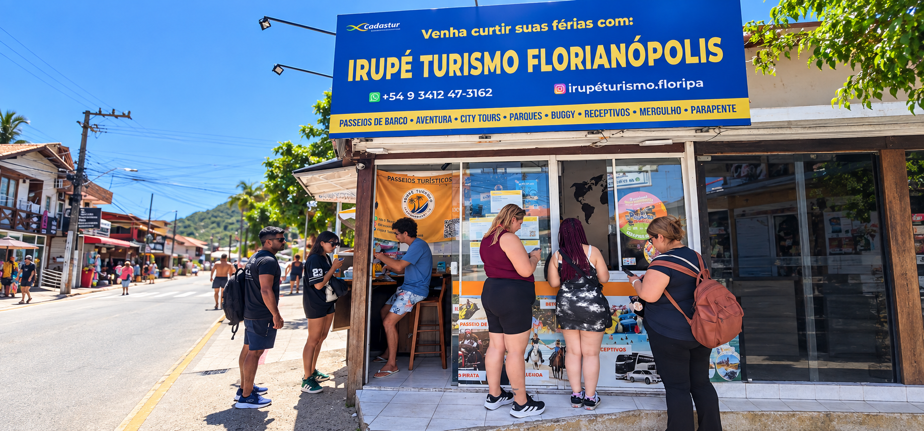 Irupé Turismo Florianópolis, agencia receptiva en Barra da Lagoa